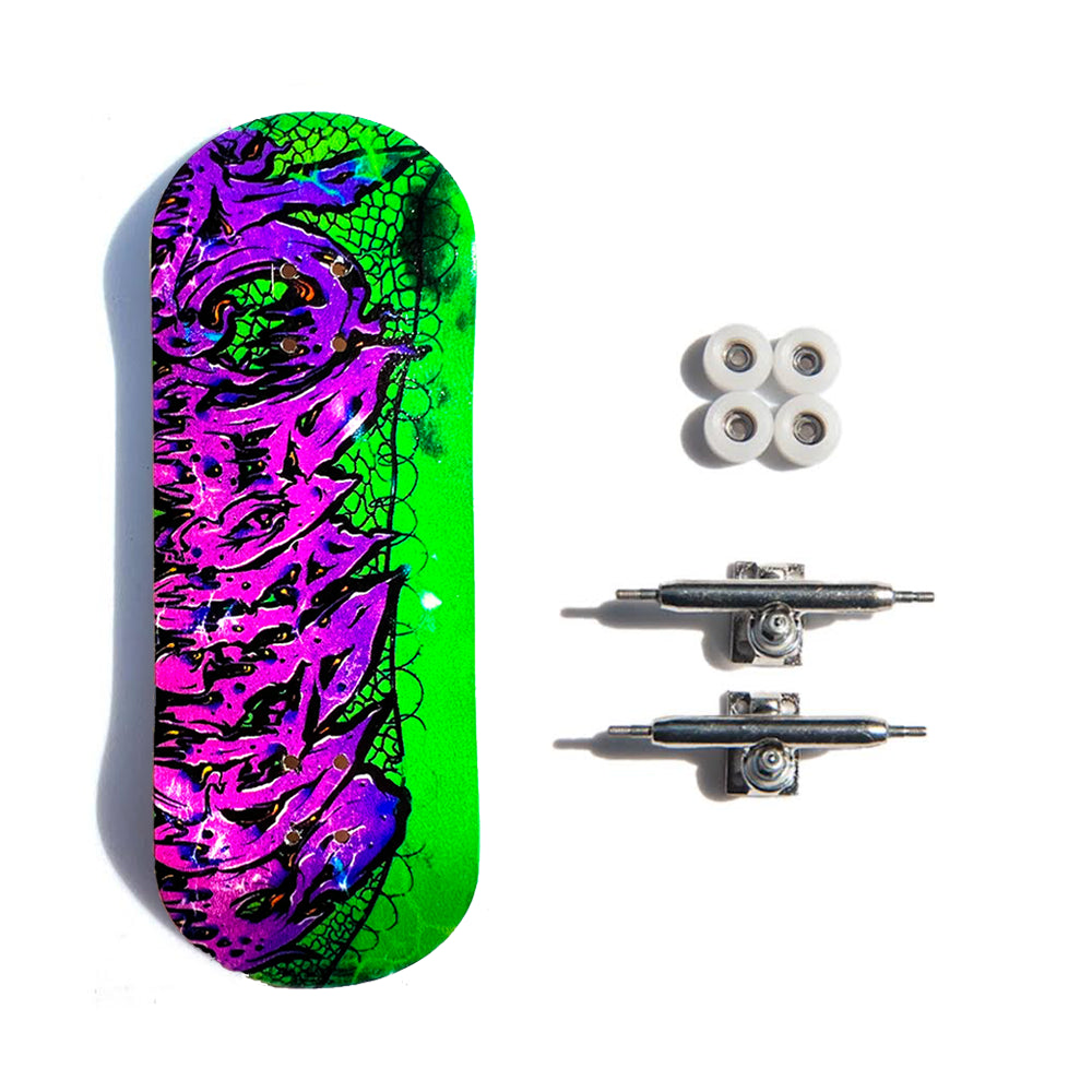 LC Boards Fingerboard 34mm Complete - Street Art Series LC Piece