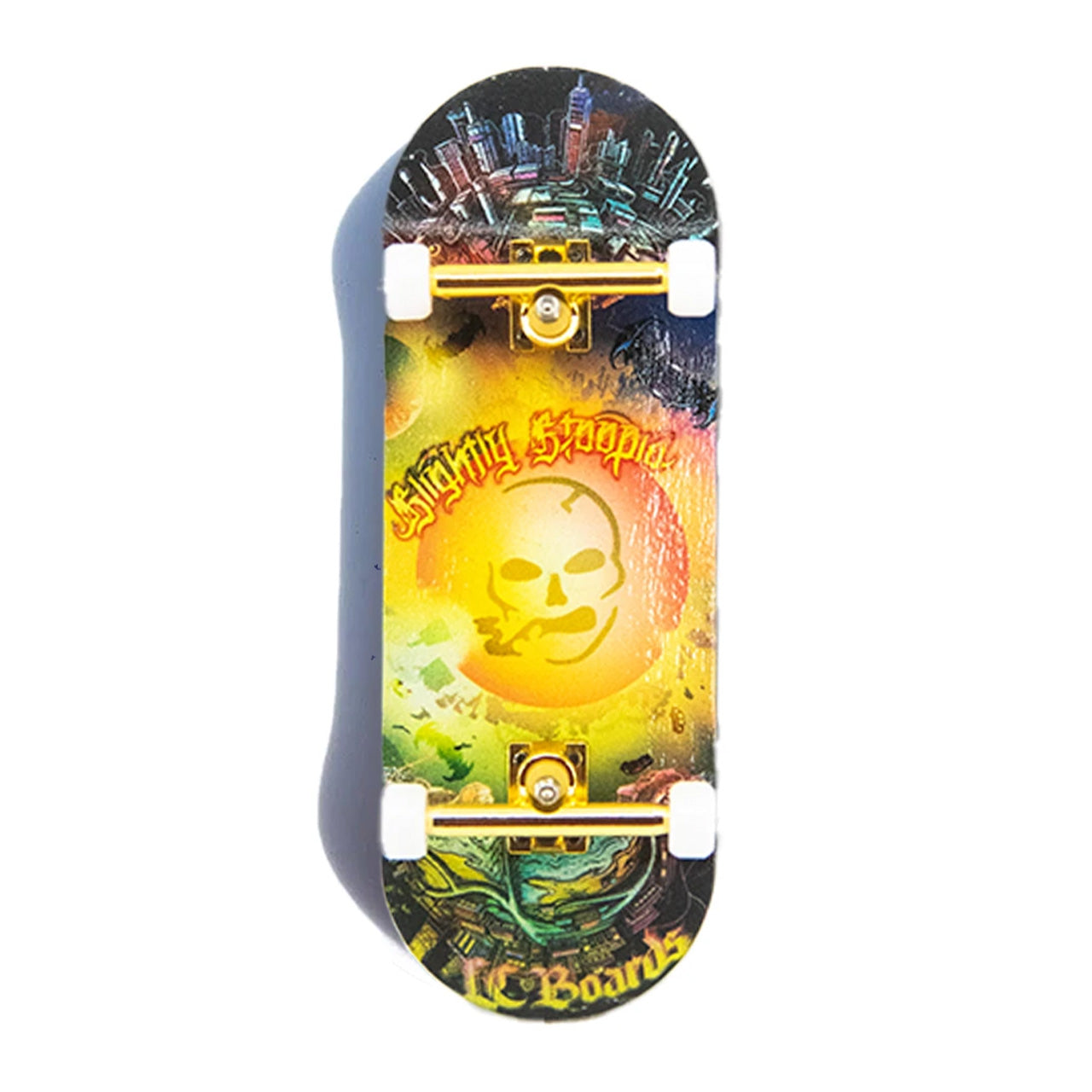 LC Boards x Slightly Stoopid Fingerboard 34mm Complete - The Upside Down