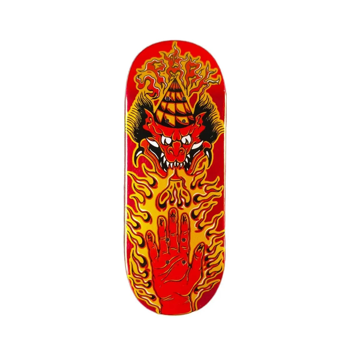 Spark Fingerboard Deck - Oni Flame (Red Foil)