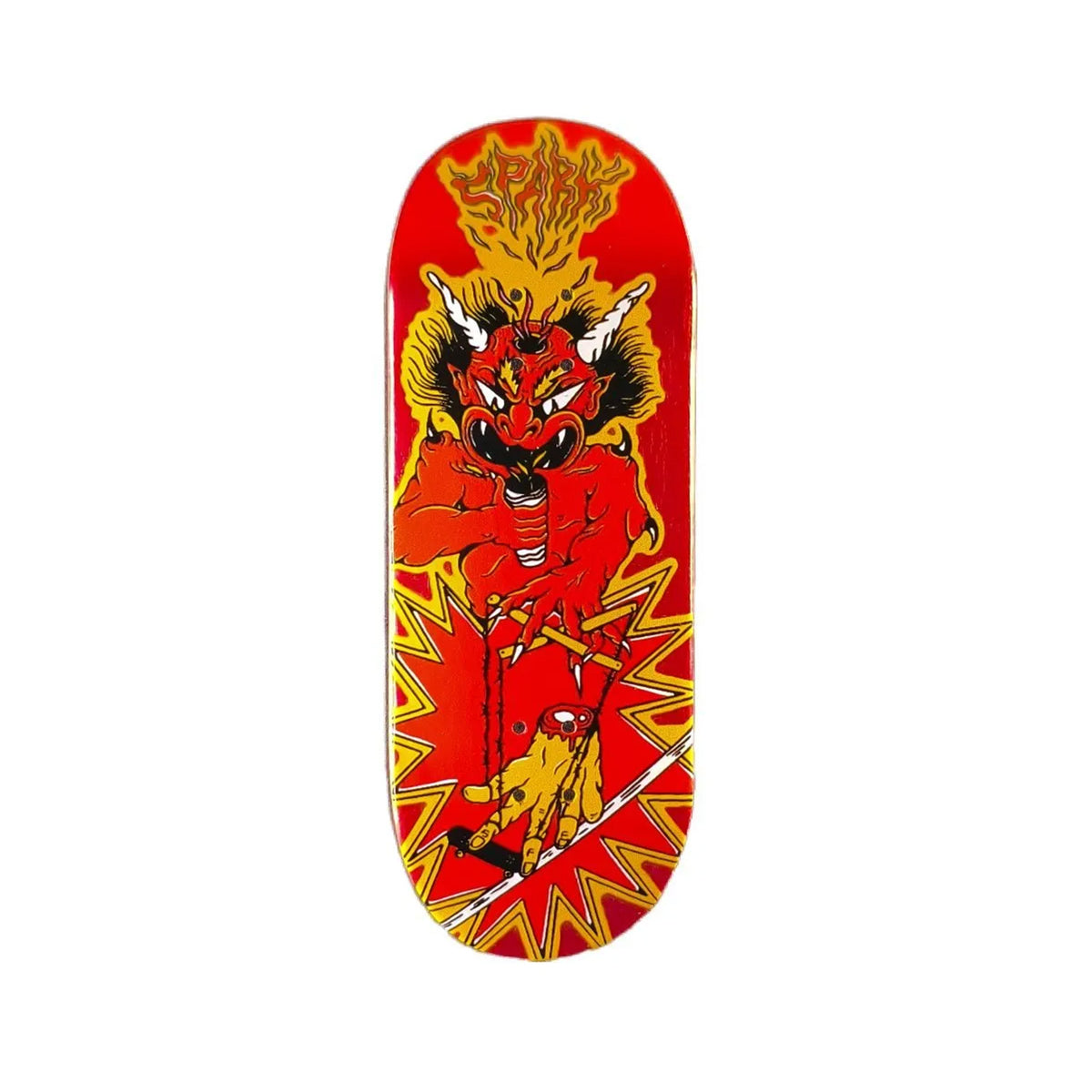 Spark Fingerboard Deck - Oni Puppet (Red Foil)