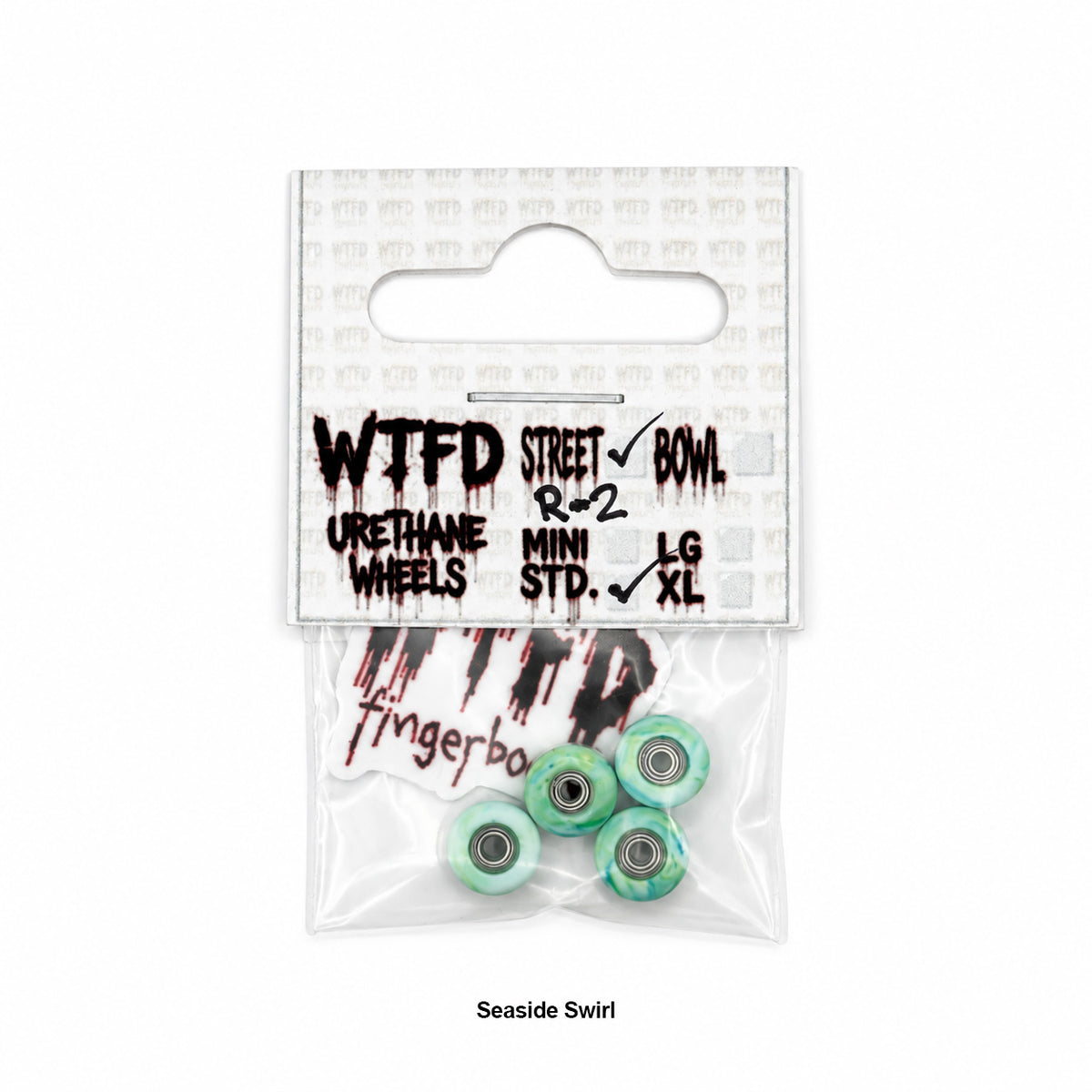 WTFD Fingerboard R2 Wheels