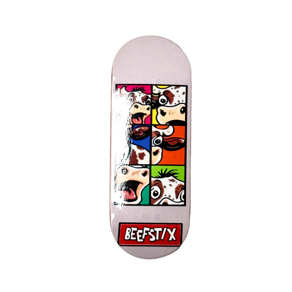 Beefstix Fingerboard Deck - Cartoon Beef
