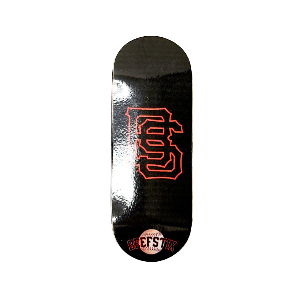 Beefstix Fingerboard Deck - Sportsball