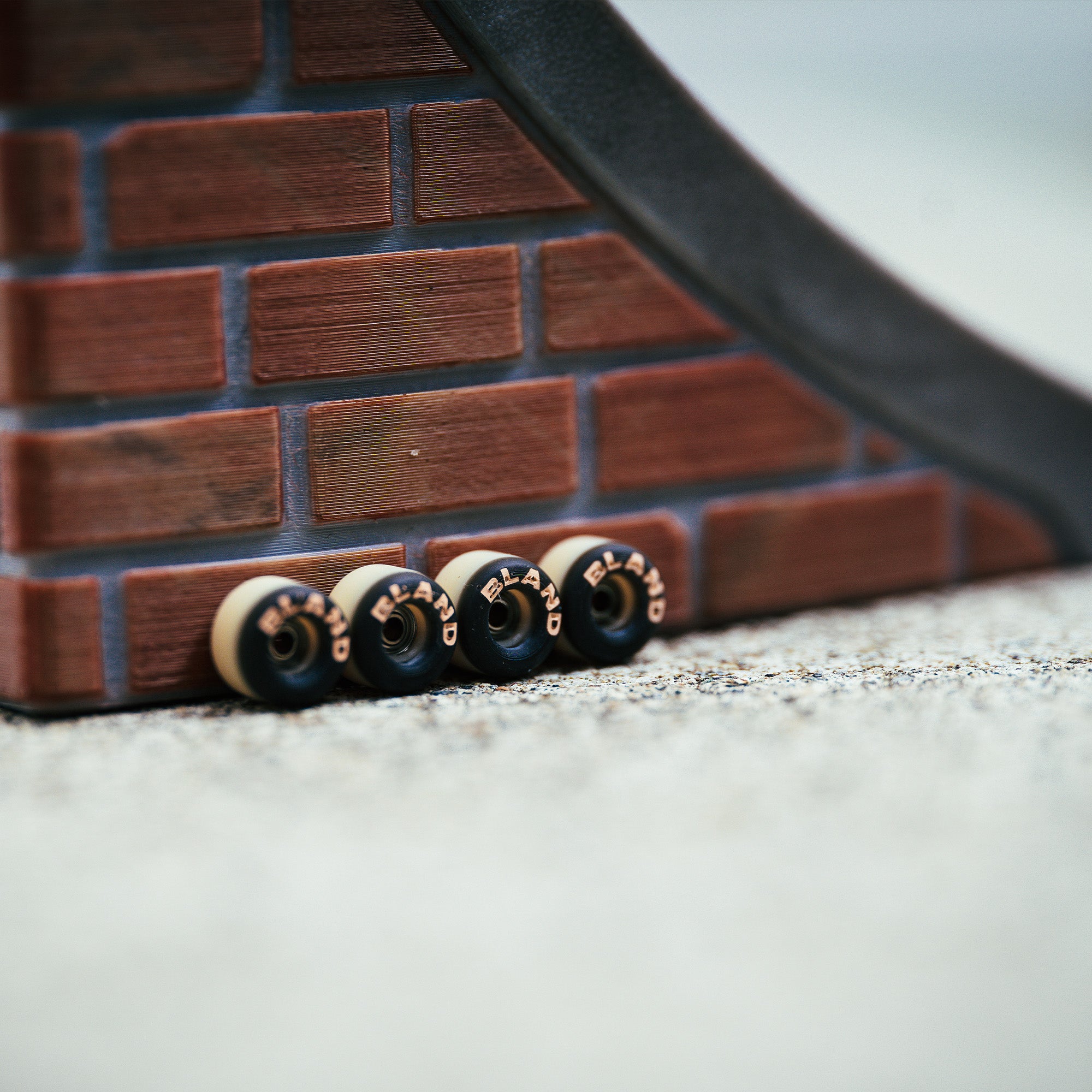 Bloob x Bland Collab Fingerboard Wheels - Tan