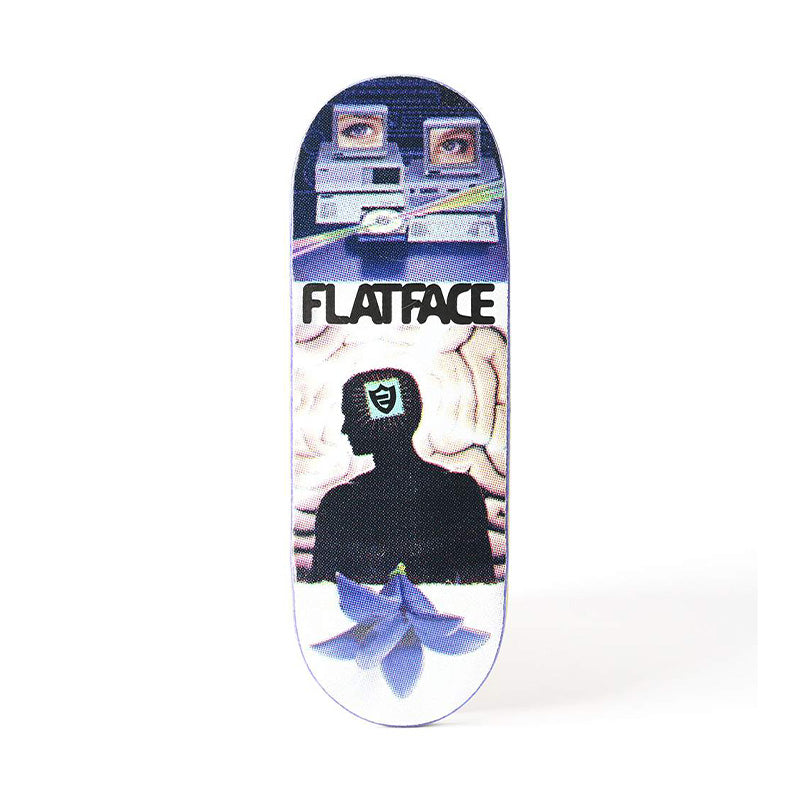 Blackriver x Flatface Fingerboard Deck - Computer Time