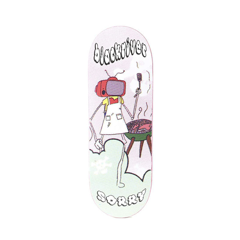 Blackriver x Sorry Fingerboard Deck - Family Cookout