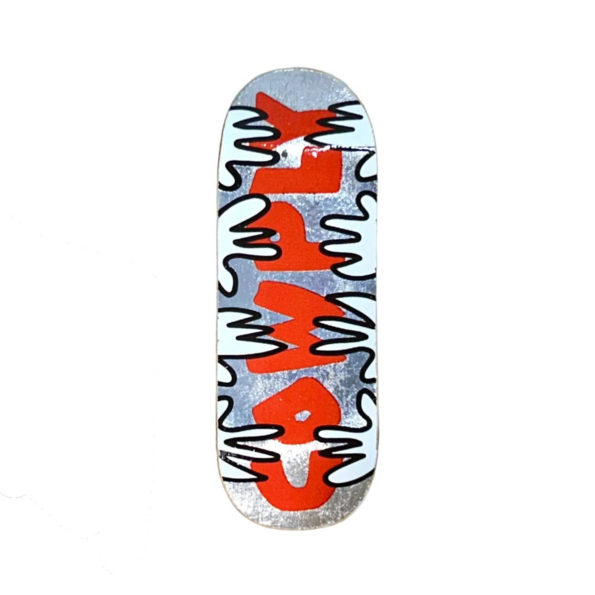 Cowply Fingerboard Deck - Handle (Foil)