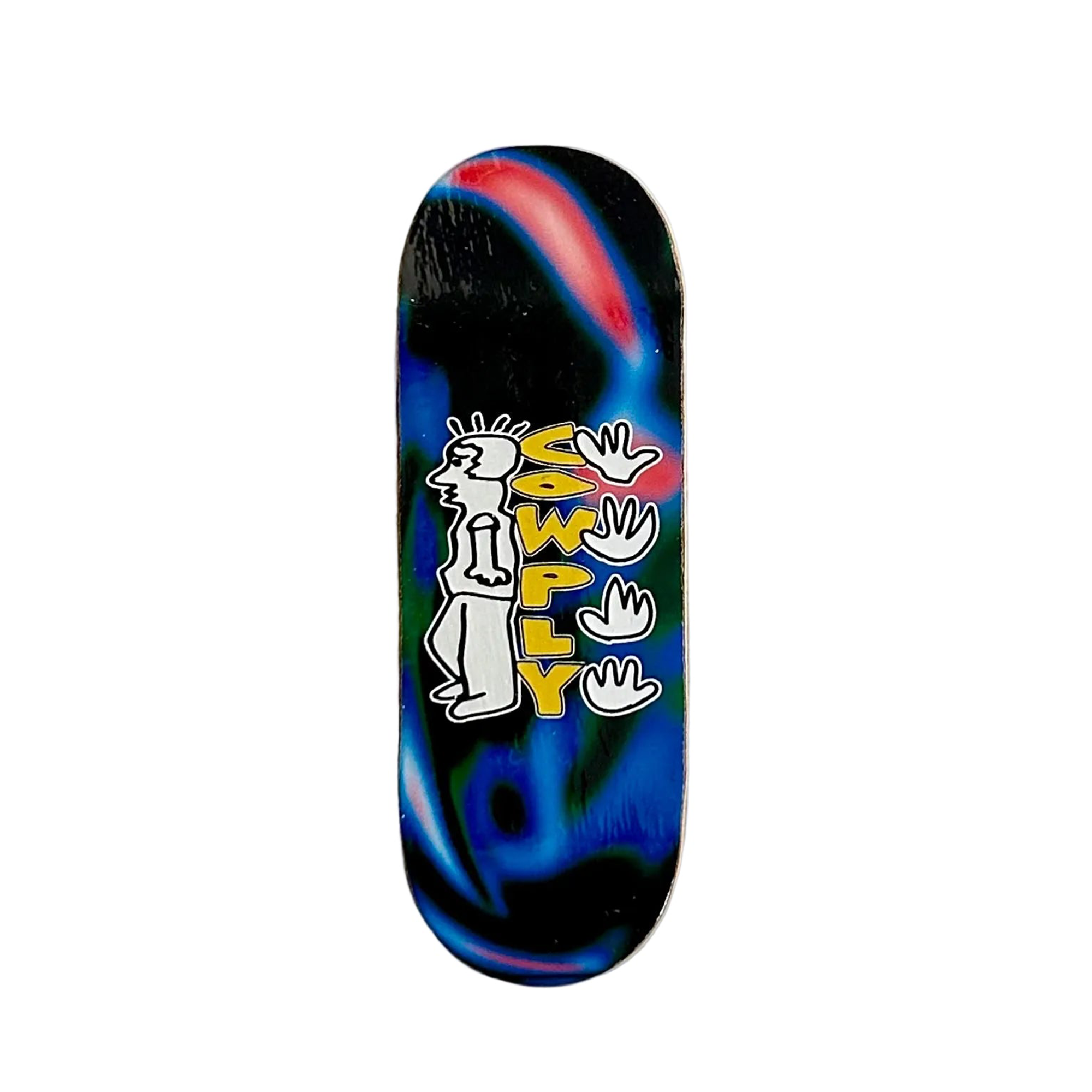 Cowply Fingerboard Deck - Standing Faded