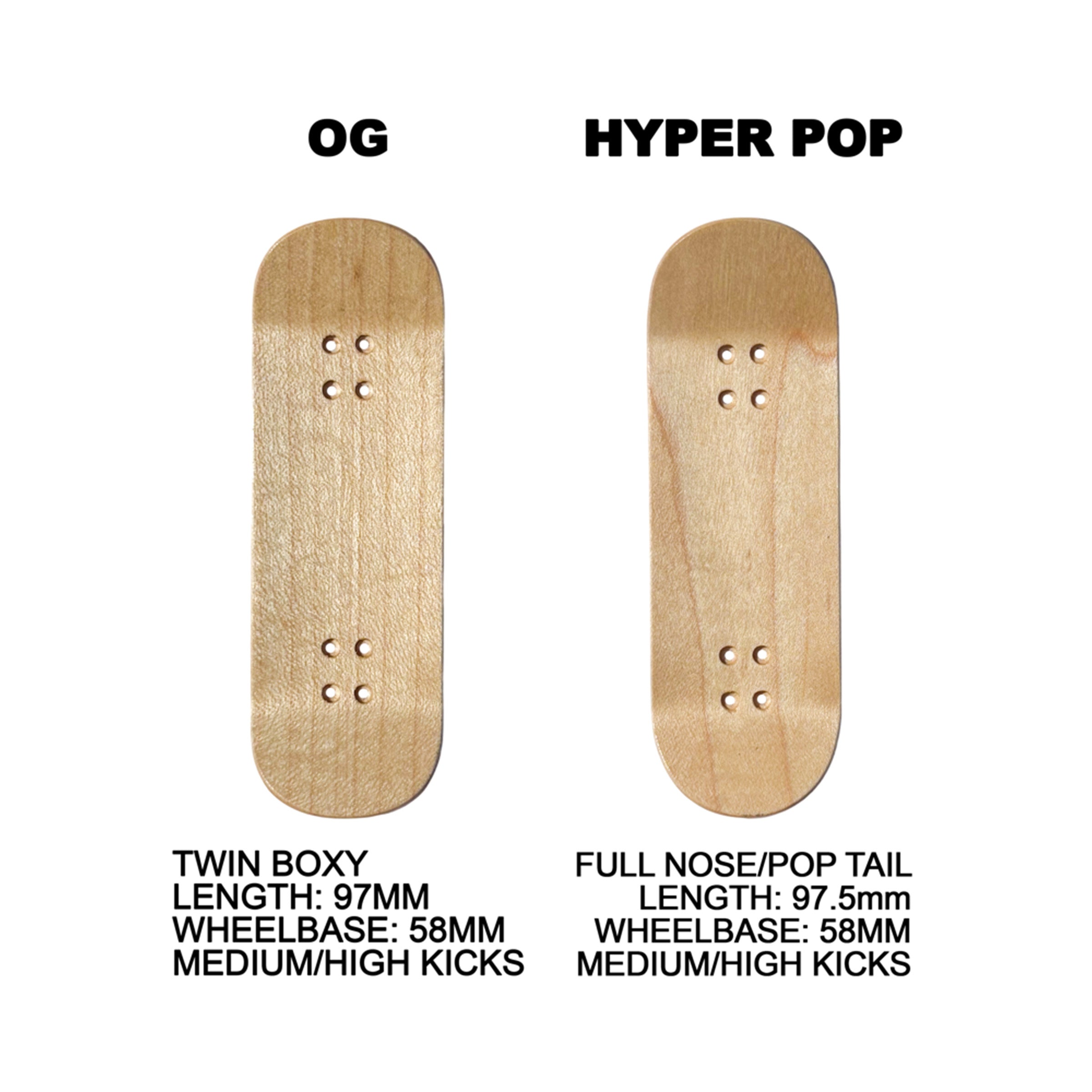 Ecstacy Fingerboards Deck - Exhibition